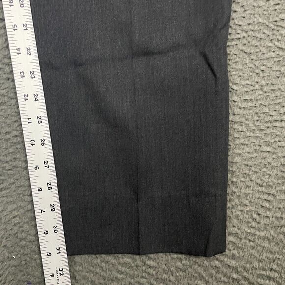 Brooks Brothers Pants Mens 38x32 (Fits 36x31) Gray Dress Slacks Madison Fit Wool - Picture 11 of 13